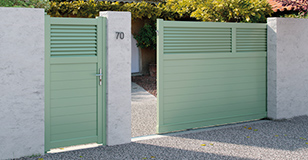 Gamme de portails Élégance d'Aluconcept