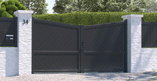 Gamme de portails Épure d'Aluconcept