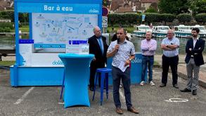 Aluconcept innove et crée un bar à eau !